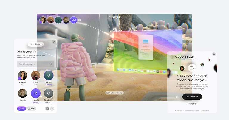 JourneeX new feature - Immersive Video Conferencing