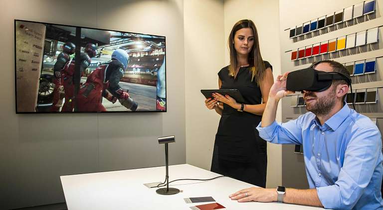 VR application examples - Audi