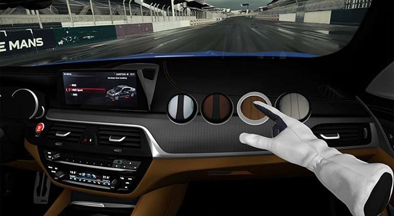 VR application examples - BMW