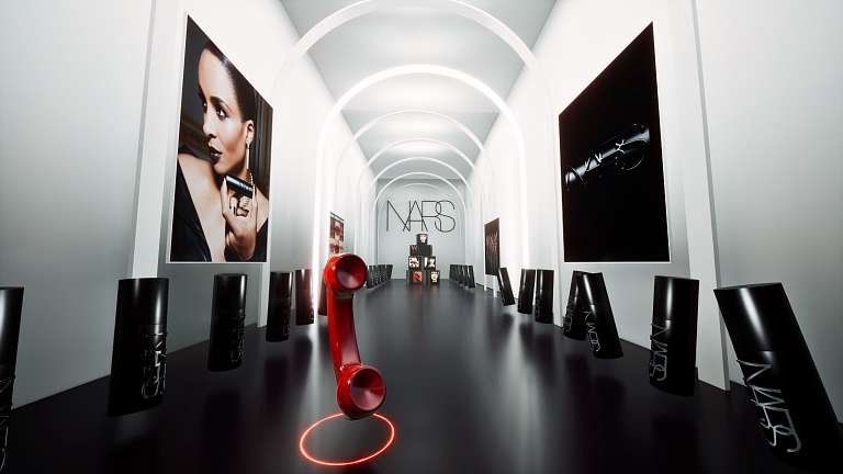 NARS Virtual Boutique with in-experience AR try-on