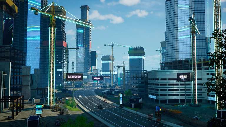 Mercedes-Benz Trucks - Truckopolis - Scenic drive - Construction site