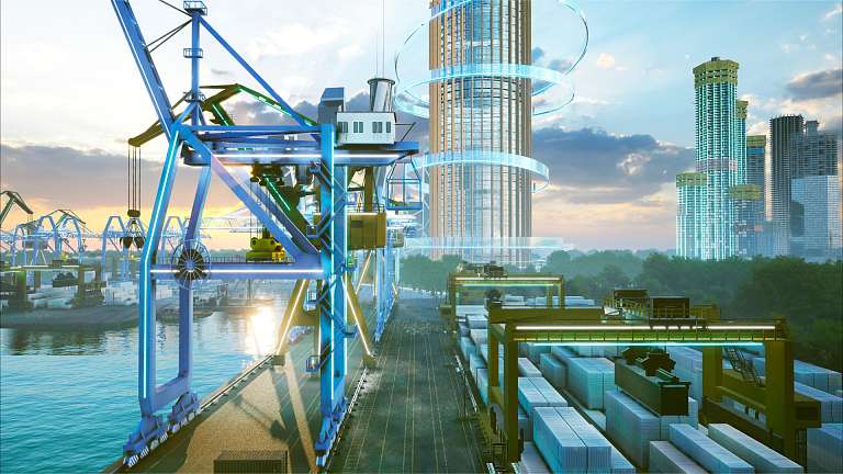 Mercedes-Benz Trucks - Truckopolis - Scenic drive - Port