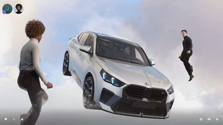 AIM- Friends and families participating in car configuration