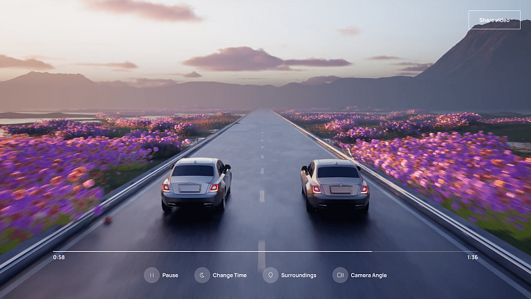 AIM- Visualize configured cars in a virtual and immersive setting